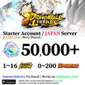 Dragon Ball Legends Farmed Account [Japan - Android]