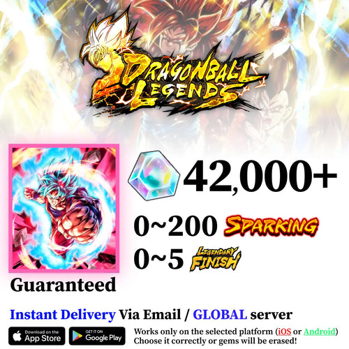 Dragon Ball Legends Super Saiyan God SS Kaioken Goku Starter Account [iOS/Android]