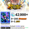 LL Super Saiyan God SS Vegeta Starter Account Dragon Ball Legends [iOS/Android]