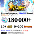 Dragon Ball Legends Farmed Account [iOS]