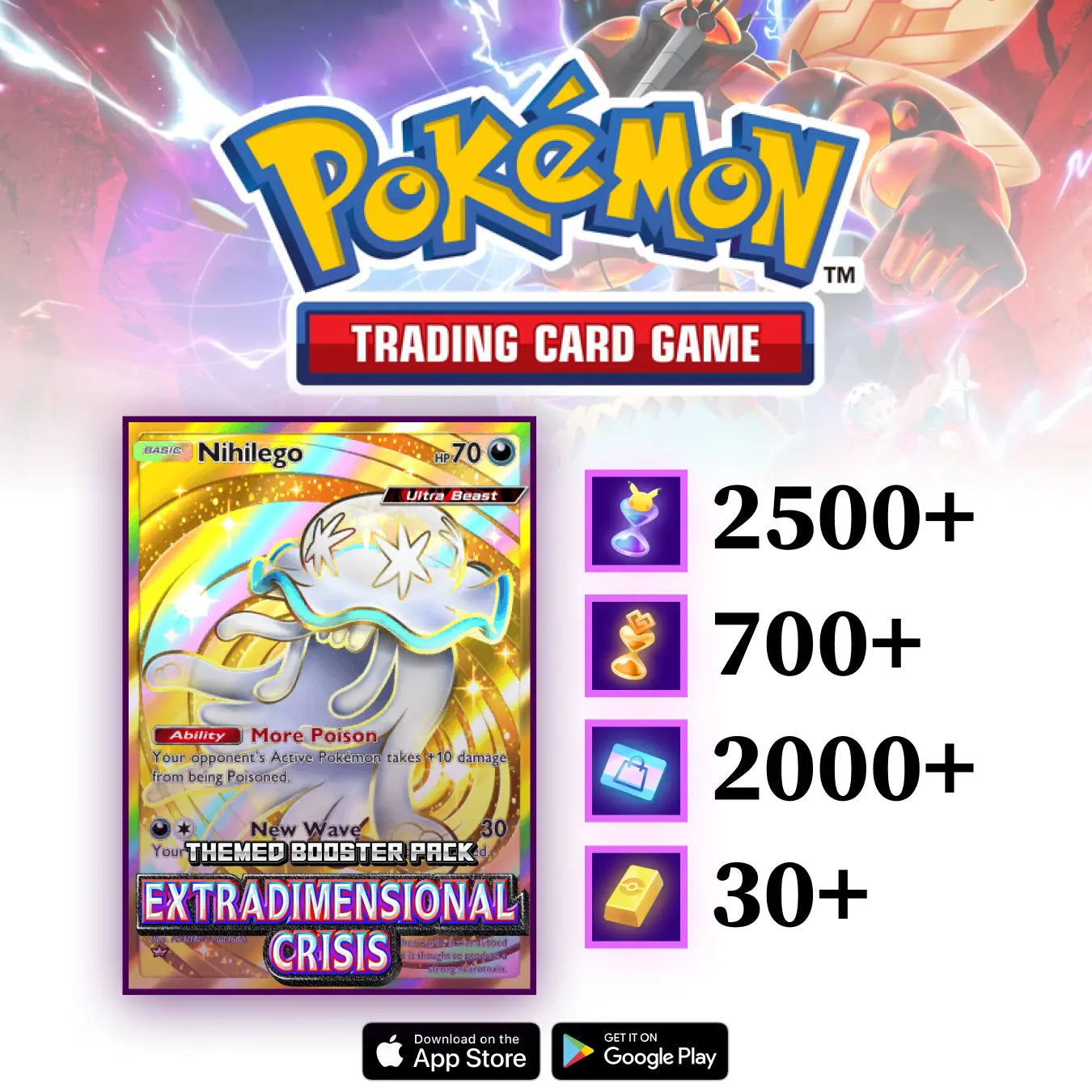 Extradimensional Crisis Accounts Pokémon TCG Pocket