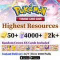 Pokémon Accounts with Highest Resources TCG Pocket