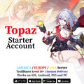 Topaz Honkai: Star Rail Reroll Starter Account