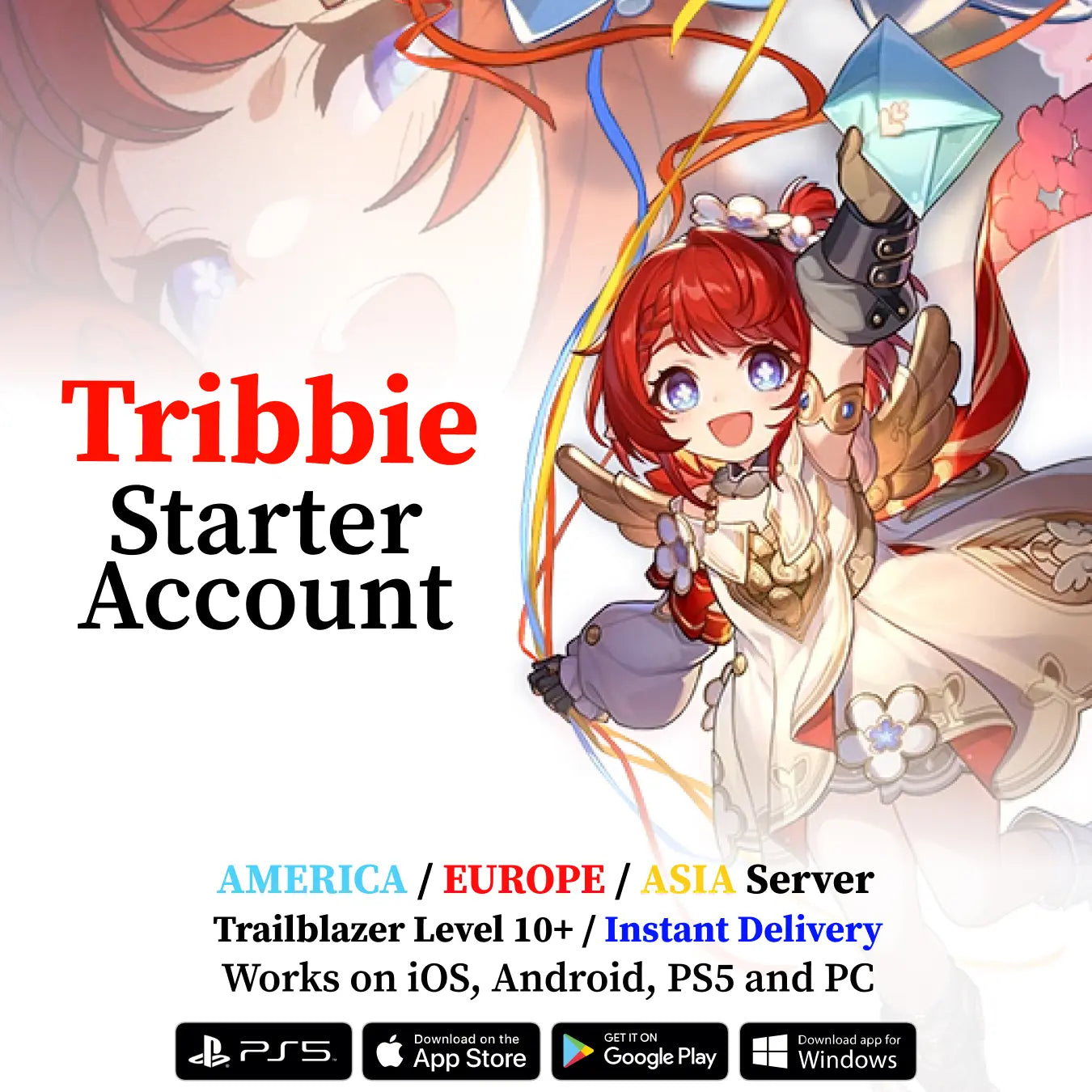 Tribbie Honkai: Star Rail Starter Account