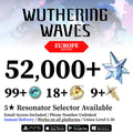 Wuthering Waves Reroll Account with Gems [Europe]