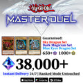 Yu-Gi-Oh! Master Duel Starter Account with White Dragon, Sky Dragon and Dark Magician [Global]
