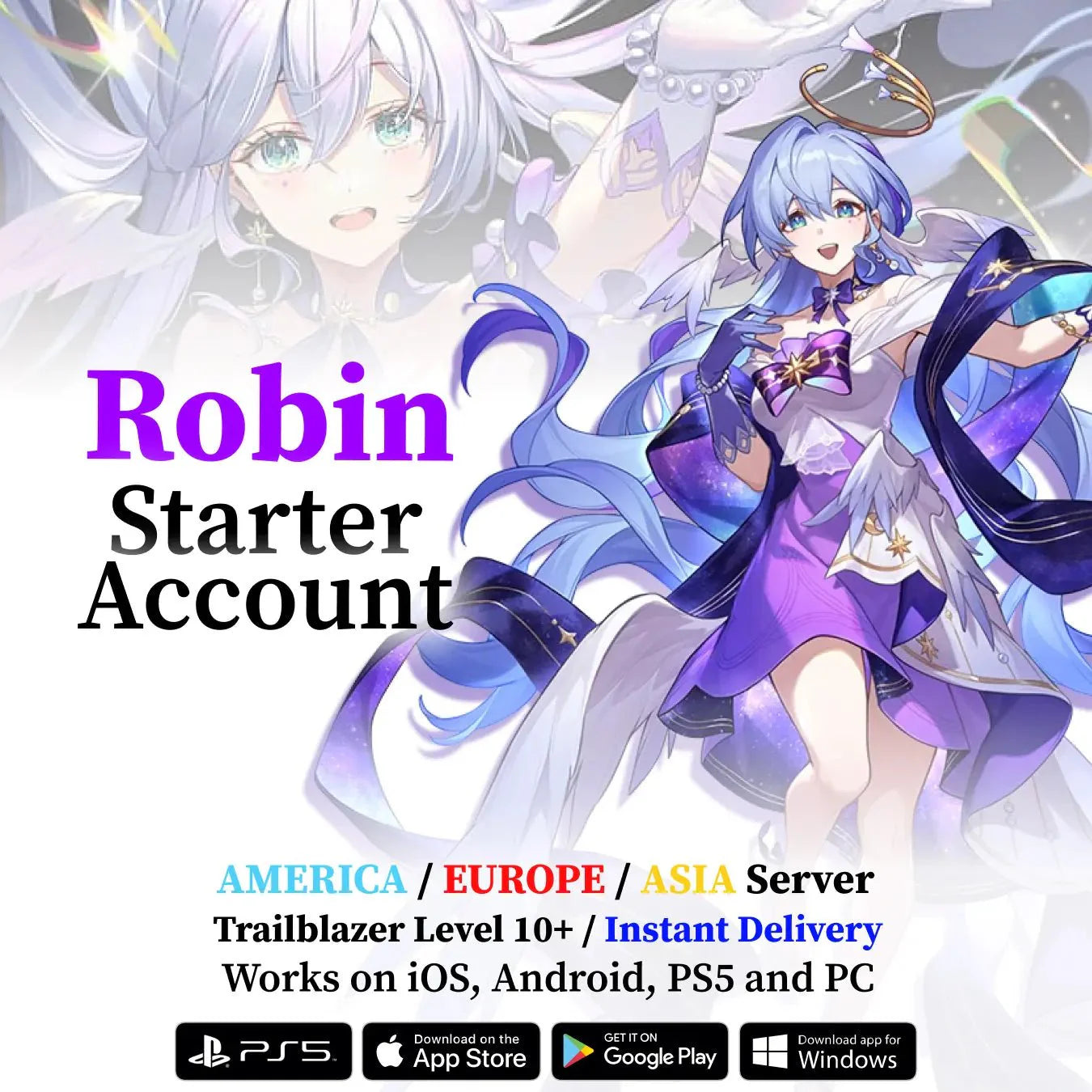 Robin Honkai: Star Rail Starter Account